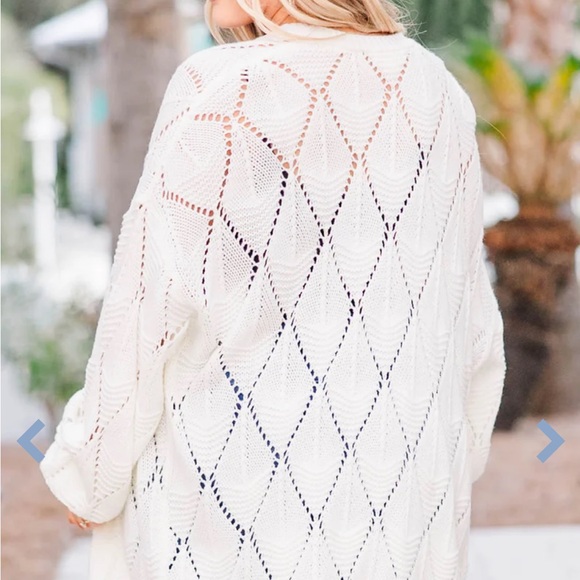 NEW Chic Soul Eat, Drink, And Be Cozy Cardigan - Picture 4 of 7